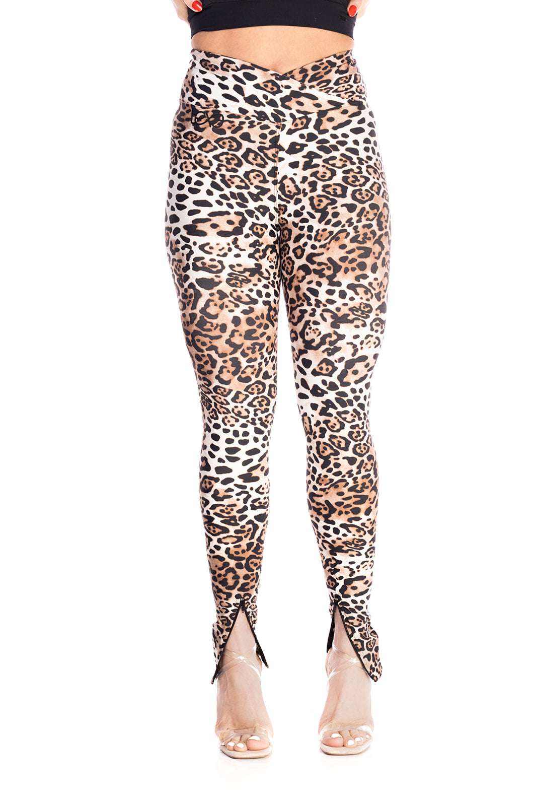 Royal Legging With Ruffle Hem
